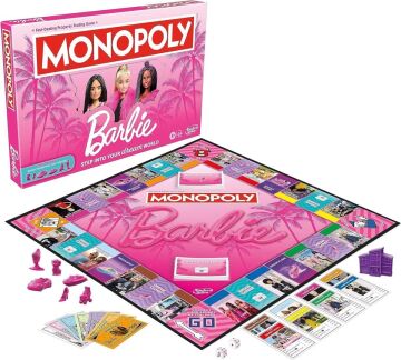 Monopoly Barbie Kutu Oyunu
