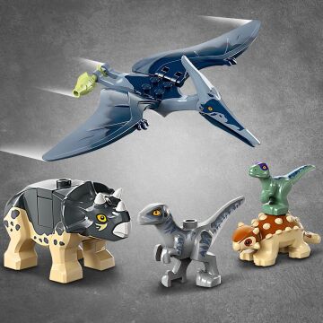LEGO Jurassic World Yavru Dinozor Kurtarma Merkezi 76963 – 4 Yaş ve Üzeri Çocuklar için Yaratıcı Oyuncak Dinozor Yapım Seti (139 Parça)