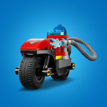 LEGO City İtfaiye Kurtarma Motosikleti 60410-4 Yaş ve Üzeri Çocuklar için İtfaiye Motosikleti İçeren Yaratıcı Oyuncak Yapım Seti (57 Parça)