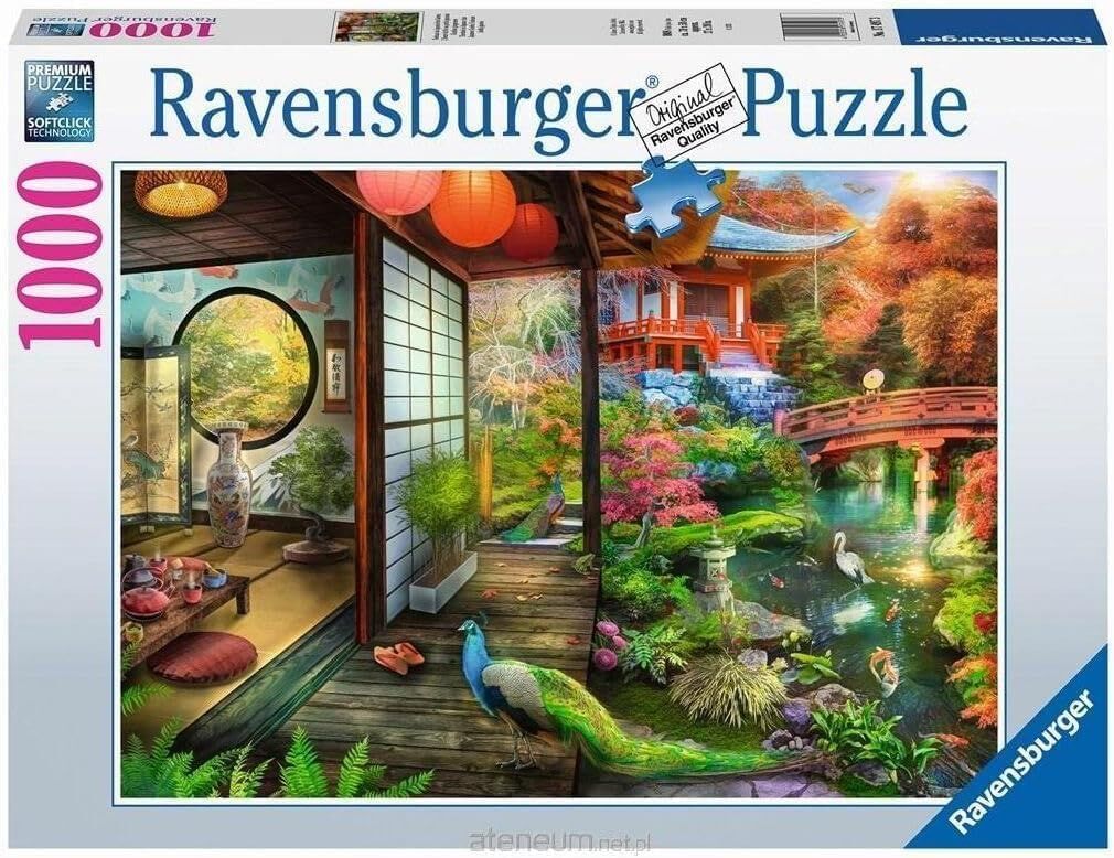 Ravensburger - Japon Bahçesi Çayevi Kyoto 1000p - (10217497)