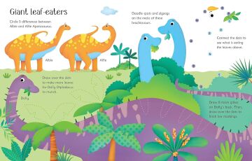 Wipe-Clean Dinosaur Activities: 1