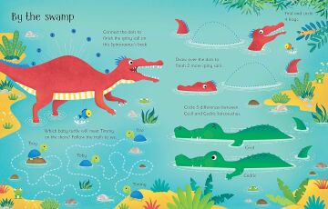 Wipe-Clean Dinosaur Activities: 1