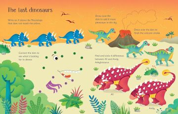 Wipe-Clean Dinosaur Activities: 1