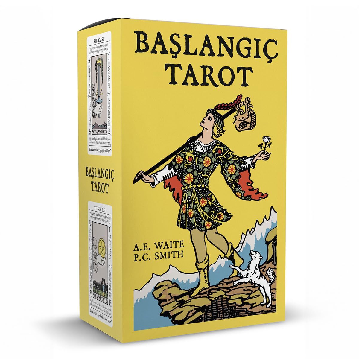 Ekorp Kitap Başlangıç Tarot, Arthur Edward Waite, 78 Kartlık Deste ve 96 Sayfa Rehber Kitap
