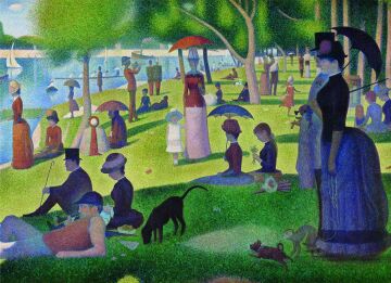 Clementoni - 1000 Parça Museum Collection Yetişkin Puzzle - Seurat ''“A Sunday Afternoon...”