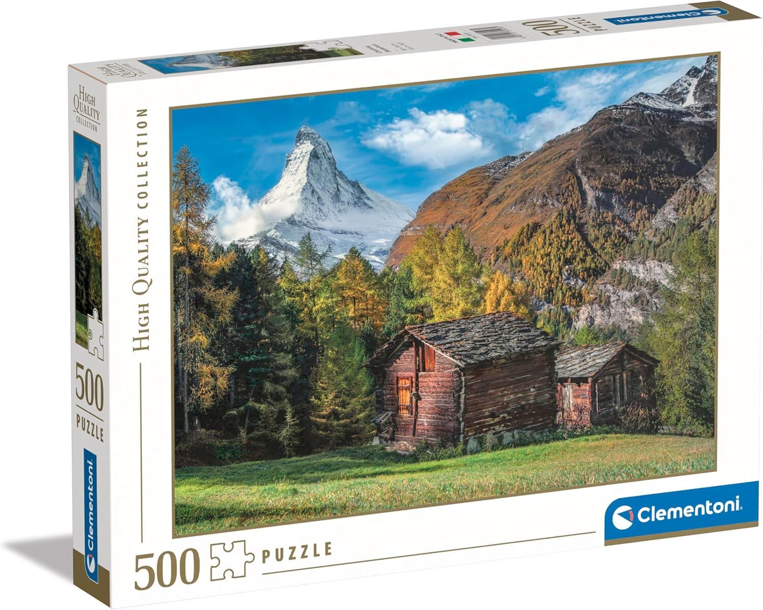 CLEMENTONI 500 el. HQ Charming Matterhorn [PUZZLE]