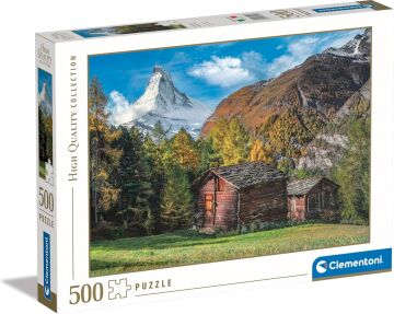 CLEMENTONI 500 el. HQ Charming Matterhorn [PUZZLE]
