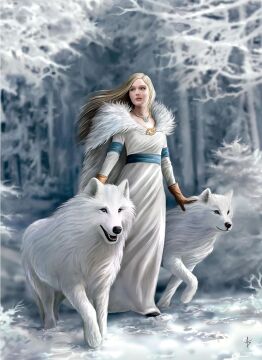 Clementoni - 1000 Parça Anne Stokes Yetişkin Puzzle - Winter Guardians