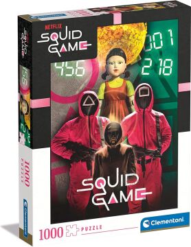 Clementoni - 1000 Parça Squid Game Yetişkin Puzzle - 2 - 39693