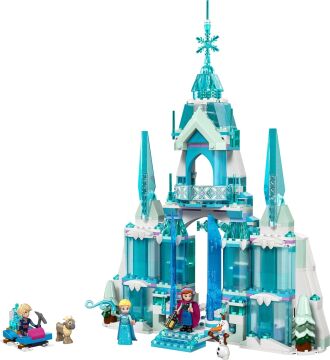 LEGO ǀ Disney Princess Karlar Ülkesi Elsa’nın Buz Sarayı 43244, 6 Yaş ve Üzeri Çocuklar ve Hayranlar için Yaratıcı Oyuncak Yapım Seti (630 Parça)