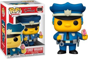 Funko 52946 POP Animasyon: Simpsons Chief Wiggum, Çok Renkli