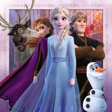 Ravensburger Yapboz, Wd Frozen2, 3X49 Parça