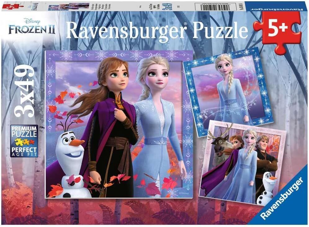 Ravensburger Yapboz, Wd Frozen2, 3X49 Parça