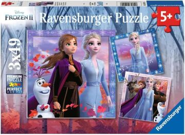 Ravensburger Yapboz, Wd Frozen2, 3X49 Parça