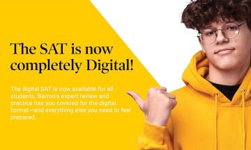 Digital SAT Study Guide Premium, 2025: 4 Practice Tests + Comprehensive Review + Online Practice