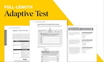 Digital SAT Study Guide Premium, 2025: 4 Practice Tests + Comprehensive Review + Online Practice