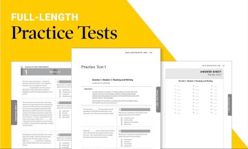 Digital SAT Study Guide Premium, 2025: 4 Practice Tests + Comprehensive Review + Online Practice