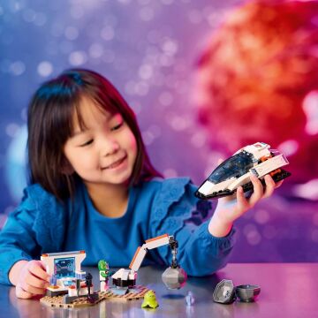LEGO City Uzay Gemisi ve Asteroit Keşfi 60429-4 Yaş ve Üzeri Çocuklar için Uzay Laboratuvarı İçeren Yaratıcı Oyuncak Yapım Seti (126 Parça)