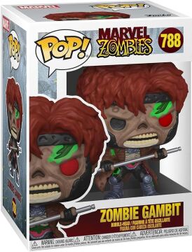 Funko 49941 POP Marvel Zombies Gambit Koleksiyon Oyuncak, Çok Renkli