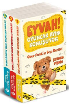 Eyvah! Oyuncak Ayım Konuşuyor Set - 3 Kitap Takım