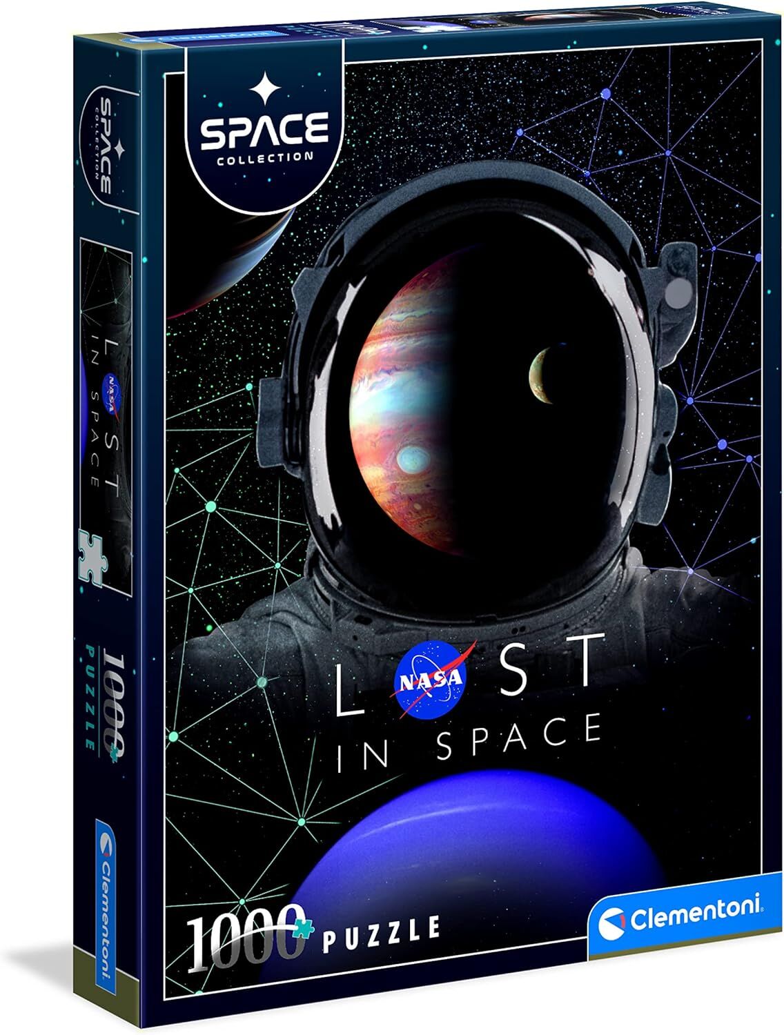 Clementoni 39637 NASA Yetişkin Puzzle, 1000 Parça, Çok Renkli