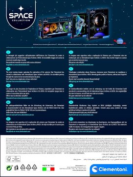 Clementoni 39637 NASA Yetişkin Puzzle, 1000 Parça, Çok Renkli