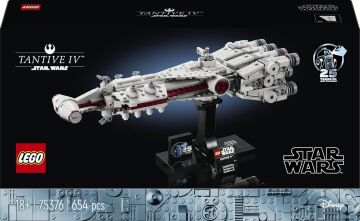 LEGO® Star Wars™ Tantive IV™ 75376 - Star Wars Seven Yetişkinler için İnşa Edilebilen Koleksiyonluk Yaratıcı Starship Modeli Yapım Seti (654 Parça)