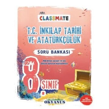 8 Sınıf Classmate İnkilap Tarihi Soru Bankası Okya
