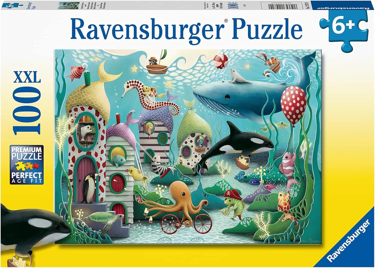 Ravensburger 100p Puz Sualtı, Çok Renkli