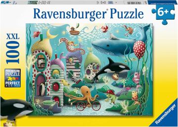 Ravensburger 100p Puz Sualtı, Çok Renkli