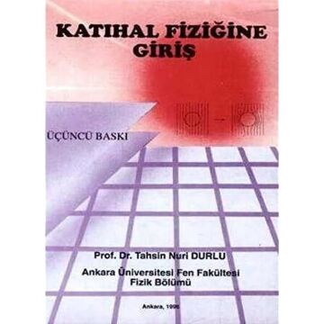 Katıhal Fiziğine Giriş