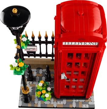 LEGO Ideas 21347 Red London Telephone Box