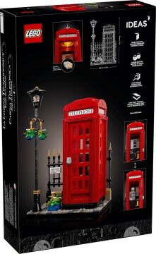 LEGO Ideas 21347 Red London Telephone Box