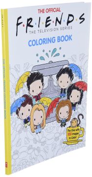 The Official Friends Coloring Book: The One with 100 Images to Color!