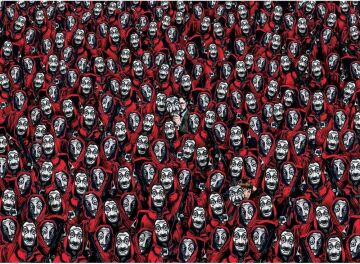 Clementoni - 39527 - La Casa De Papel Yetişkin Puzzle - Impossible - 1000 Parça