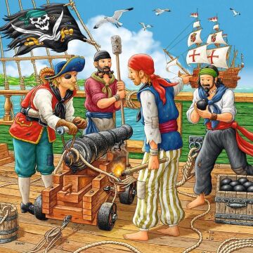 Ravensburger Puzzle 08030 macera Açık denizde