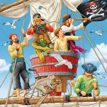 Ravensburger Puzzle 08030 macera Açık denizde