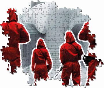 Clementoni - 39527 - La Casa De Papel Yetişkin Puzzle - Impossible - 1000 Parça