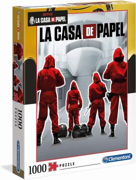 Clementoni - 39527 - La Casa De Papel Yetişkin Puzzle - Impossible - 1000 Parça