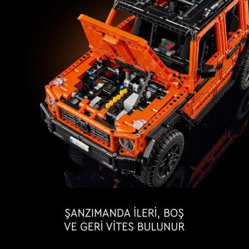 LEGO Technic Mercedes-Benz G 500 PROFESSIONAL Line 42177 - Yetişkinler için G Sınıfı Koleksiyonluk Araba Modeli Yapım Seti (2891 Parça)