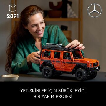 LEGO Technic Mercedes-Benz G 500 PROFESSIONAL Line 42177 - Yetişkinler için G Sınıfı Koleksiyonluk Araba Modeli Yapım Seti (2891 Parça)