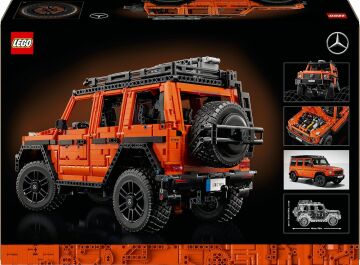 LEGO Technic Mercedes-Benz G 500 PROFESSIONAL Line 42177 - Yetişkinler için G Sınıfı Koleksiyonluk Araba Modeli Yapım Seti (2891 Parça)
