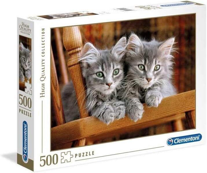 Clementoni - 500 Parça High Quality Collection Yetişkin Puzzle - Kittens