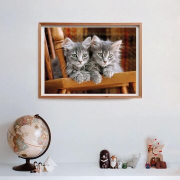 Clementoni - 500 Parça High Quality Collection Yetişkin Puzzle - Kittens