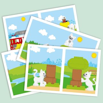 LEGO® DUPLO® Kurtarma İtfaiye Kamyonu 10969-2 Yaş ve Üzeri Çocuklar için Işıklı ve Sirenli İtfaiye Kamyonu İçeren Oyuncak Yapım Seti (21 Parça)