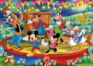 Clementoni - 2x60 Parça Puzzle - Mickey and Friends