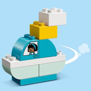 LEGO DUPLO Classic Kalp Kutusu 10909-18 Ay ve Üzeri Okul Öncesi Yaştaki Çocuklar için Gelişimi Destekleyen Yaratıcı Oyuncak Yapım Seti (80 Parça)