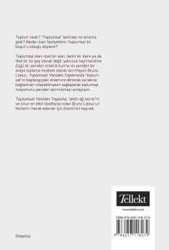 Toplumsalı Yeniden Toplama: Aktör-Ağ Teorisine Bir