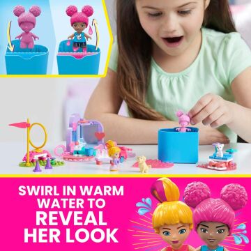MEGA Barbie Color Reveal Hayvan Dostu, 5 yaş ve üzeri, HHP89