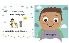 Smiley Eyes, Smiley Faces: A lift-the-flap face-mask book